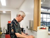 P3110894 (Medium)  Kevin Perrin Barista Extraordinaire in his 52nd Begonia Open!!